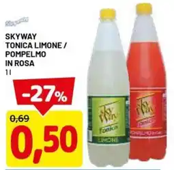DPiù SKYWAY TONICA LIMONE offerta