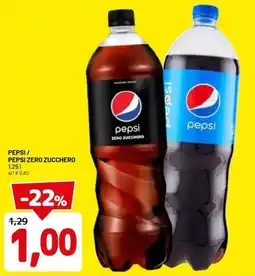 DPiù PEPSI / PEPSI ZERO ZUCCHERO offerta