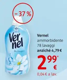 dm drogerie markt Vernel ammorbidente offerta