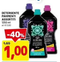 DPiù Detergente pavimenti assortiti offerta
