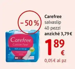dm drogerie markt Carefree Cotton Feel offerta