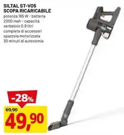 DPiù SILTAL ST-V05 SCOPA RICARICABILE offerta
