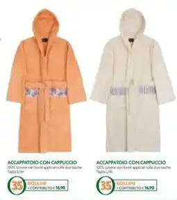 DPiù ACCAPPATOIO CON CAPPUCIO offerta