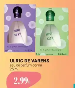 Tigotà ULRIC DE VARENS eau de parfum donna offerta