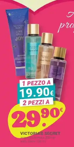 Tigotà Victoria's Secret acqua profumata / body lotion offerta