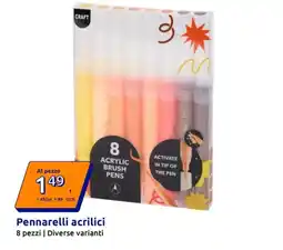 Action Pennarelli acrilici offerta