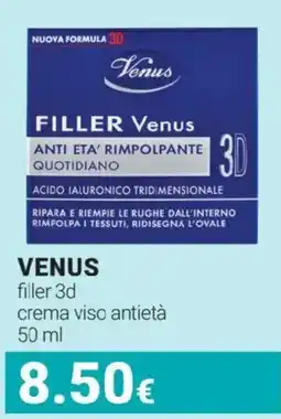 Tigotà Venus filler 3d crema viso antietà offerta