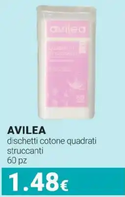 Tigotà Avilea dischetti cotone quadrati struccanti offerta