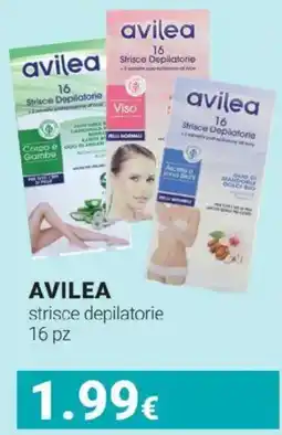 Tigotà Avilea strisce depilatorie offerta