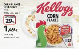 Ipercoop Corn Flakes Kellogg's offerta