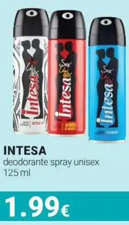 Tigotà Intesa deodorante spray unisex offerta