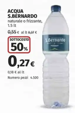 Ipercoop ACQUA S.BERNARDO offerta