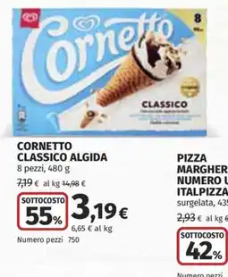 Ipercoop Cornetto Classico Algida offerta