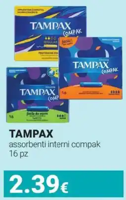 Tigotà Tampax assorbenti interni compak offerta