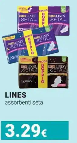 Tigotà Lines assorbenti seta offerta