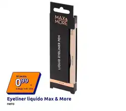 Action Eyeliner liquido Max & More offerta