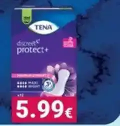 Tigotà TENA discreet e protect+ offerta