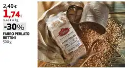 Ipercoop FARRO PERLATO BETTINI offerta