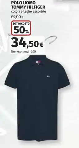 Ipercoop POLO UOMO TOMMY HILFIGER offerta