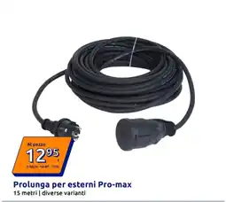 Action Prolunga per esterni Pro-max offerta