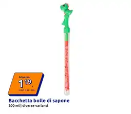 Action Bacchetta bolle di sapone offerta