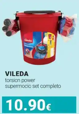 Tigotà Vileda torsion power supermocio set completo offerta