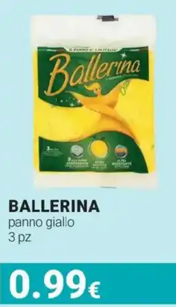 Tigotà Ballerina panno giallo offerta