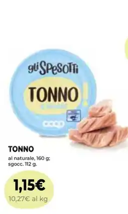 Ipercoop gli Spesotti TONNO offerta