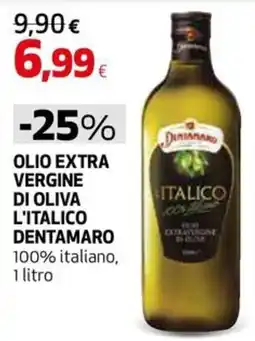 Ipercoop OLIO EXTRA VERGINE DI OLIVA L'ITALICO DENTAMARO offerta