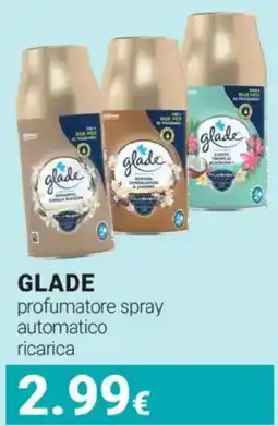 Tigotà GLADE profumatore spray automatico ricarica offerta