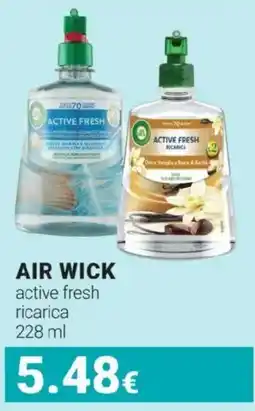 Tigotà AIR WICK active fresh ricarica offerta