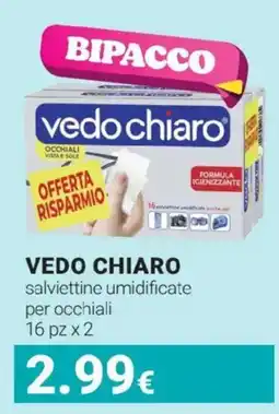 Tigotà vedo chiaro salviettine umidificate per occhiali offerta