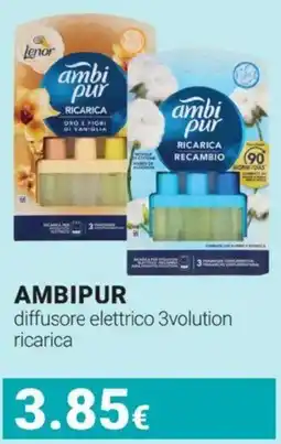 Tigotà Ambipur diffusore elettrico 3volution ricarica offerta