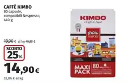 Ipercoop CAFFÈ KIMBO offerta