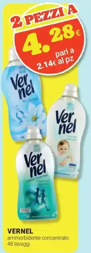 Tigotà Vernel ammorbidente concentrato offerta