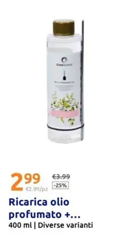 Action Ricarica olio profumato offerta