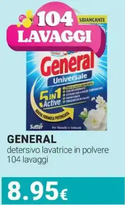 Tigotà General detergente lavatrice in polvere offerta