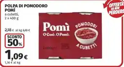 Ipercoop Polpa di pomodoro Pomi offerta