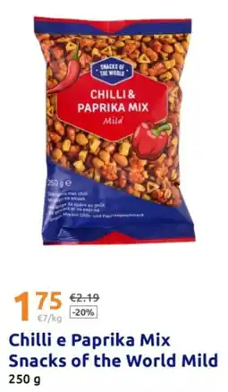 Action Chilli e Paprika Mix Snacks of the World Mild offerta