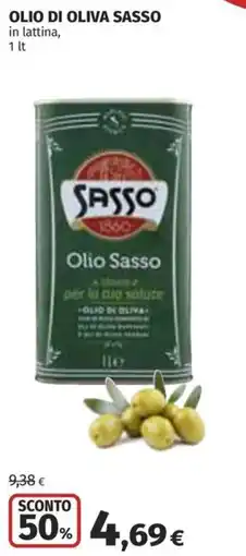 Ipercoop Olio di Oliva Sasso offerta