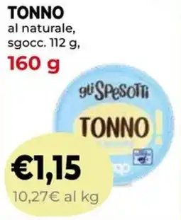 Ipercoop guSpesotti TONNO offerta