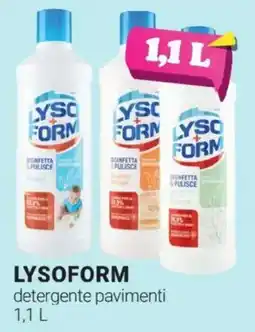 Tigotà LYSOFORM detergente pavimenti offerta