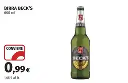 Ipercoop Birra Beck's offerta