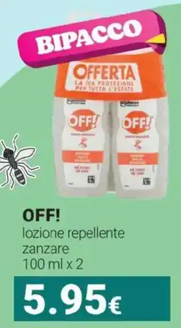 Tigotà OFF! lozione repellente zanzare offerta