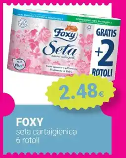 Tigotà FOXY seta cartaigienica offerta