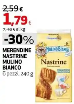 Ipercoop MERENDINE NASTRINE MULINO BIANCO offerta