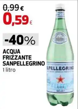 Ipercoop Acqua frizzante Sanpellegrino offerta