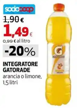 Ipercoop INTEGRATORE GATORADE offerta