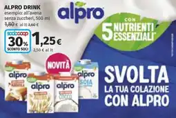 Ipercoop ALPRO DRINK offerta