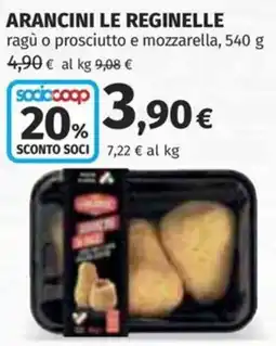 Ipercoop ARANCINI LE REGINELLE offerta